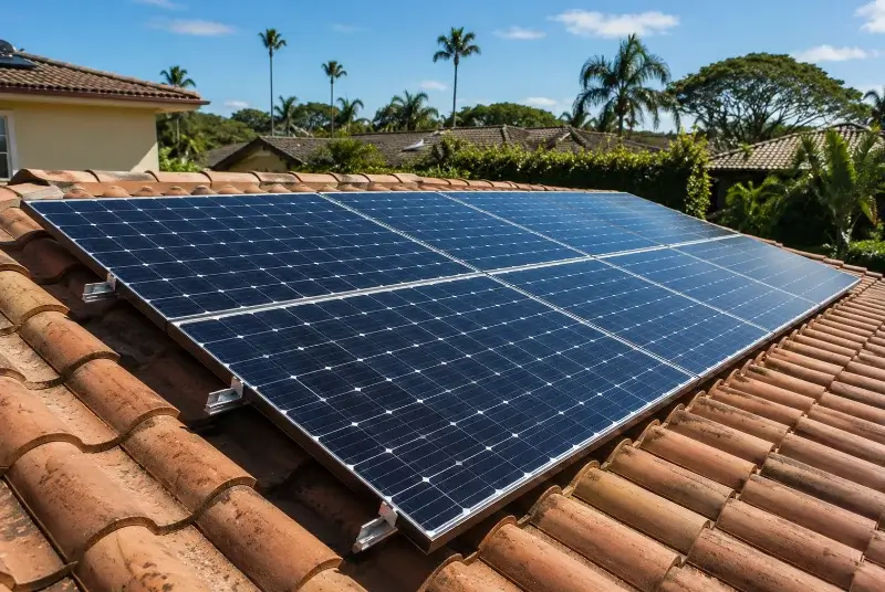 Installation de panneaux solaires à Bauvin
